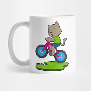 Cat Bicycle Mug